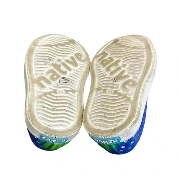 Native Tie Dyed Slip On Shoes Size 4 - Picture 6 of 6